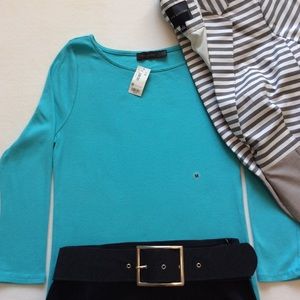 NWT Turquoise top